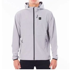 NWT Men's Rip Curl Jacket. "Anti-Series Elite ZT Jacket", Color Grey Marble. XL